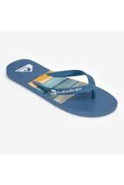 Heren teenslippers ocean explorer blauw