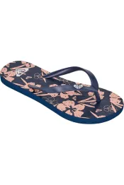 Teenslippers kinderen to the sea blauw koraalrood