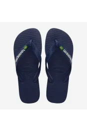 brasil logo slipper