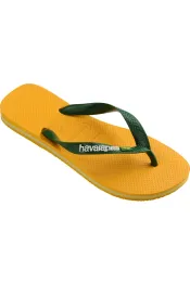brasil logo slipper
